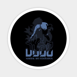 Martial art judo Magnet